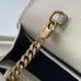 Replica Ysl Cassandre Envelope Chain Wallet In White Smooth Leather