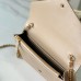 Replica Ysl Cassandre Envelope Chain Wallet In Beige Smooth Leather