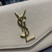 Replica Ysl Uptown Chain Wallet In Beige