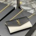 Replica Ysl Uptown Chain Wallet In Black and White