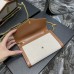 Replica Ysl Uptown Chain Wallet In Tan