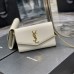 Replica Ysl Uptown Chain Wallet In White