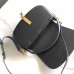 Replica Ysl  half moon Shoulder Bag in Black