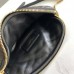 Replica ysl gaby zipped pouch in Black