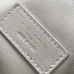 Replica ysl gaby zipped pouch in White