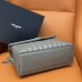 Replica Ysl Medium LouLou Bag in grey with silver