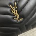 Replica Ysl Small Loulou Bag in Black and Gold