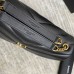 Replica Ysl Small Loulou Bag in Black and Gold