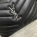 Replica Ysl Small Loulou Bag in Black and Silver