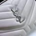 Replica Ysl Small Loulou Bag in white and Silver