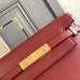 Replica Ysl Manhattan Small Shoulder Bag in red