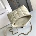 Replica YSL Puffer Toy Bag White with gold