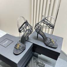 Replica Ysl Babylone Sandals in Black