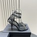 Replica Ysl Babylone Sandals in Black