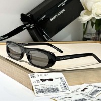 Replica Ysl SL 557 Shade Sunglasses Black