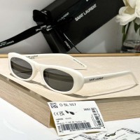 Replica Ysl SL 557 Shade Sunglasses White